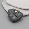 YINETTECH 2PCS 4 Button Car Remote Key Shell Compatible with