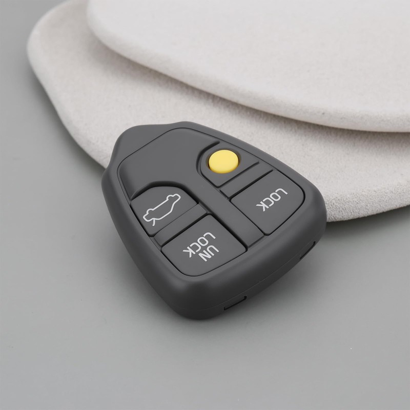 YINETTECH 2PCS 4 Button Car Remote Key Shell Compatible with