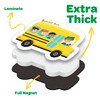 Crayola: ABC Matching Magnet Set – Vehicle-to-Go - 52pc Alphabet