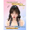 LNY Ponytail, Clip-on Wig, Pigtail, Gradient Color, Four Braids, Extensions,