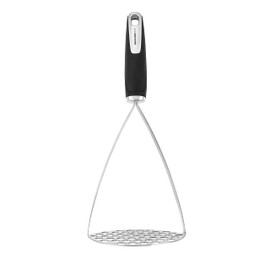 Tower T832191 Precision Plus Masher with Softtex Handle and Hanging Loop, BPA Free, Stainless Steel