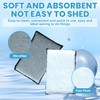 4 Pcs Double Sided Scrub Pads Car Detailing, Microfibre Scrubber