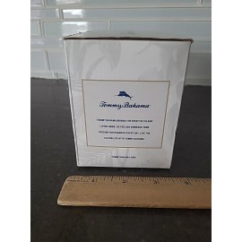 TOMMY BAHAMA Shot Glass Set of 6 Glasses New in Box 2oz  Heavy Glass