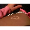 Unbranded 100~ 3 WAY HEART TANNING BODY STICKERS RED