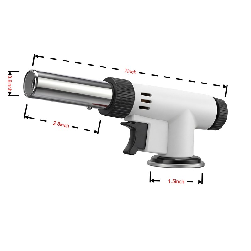 Butane Torch, Culinary Blowtorch for Creme Brulee (no gas)