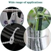 Pasow Beaded Cable Tie Wrap Releasable Reusable Zip Ties Adjustable
