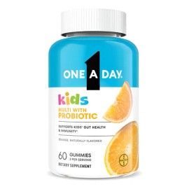 One A Day Multivitaminico + Probióticos Para Niños 60gomitas