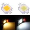 Acogedor 10Pcs 10W LED Warm White SMD Chip COB DC