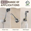 G-Promise All Metal Shower Head Shut Off Valve, G1/2" Shower