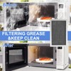 JX81C Microwave Charcoal Filter Replacement for GE&LG, WB02X10776 5230W1A011E Compatible