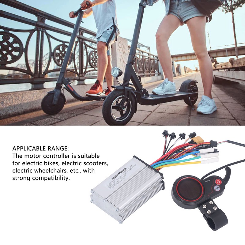 DC48V Brushless Controller Intelligent Motor Speed Controller for Electric Bike