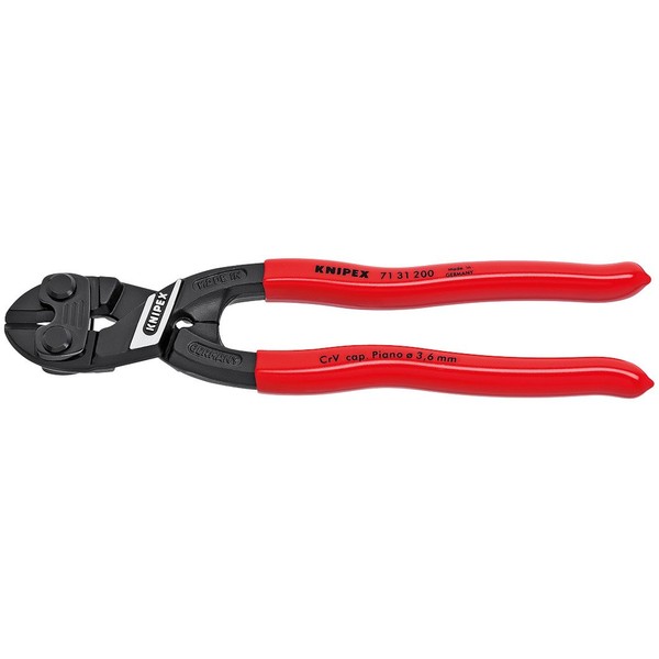 Knipex 53052 200mm Cobolt® Compact Bolt Cutter with 3.6mm Piano