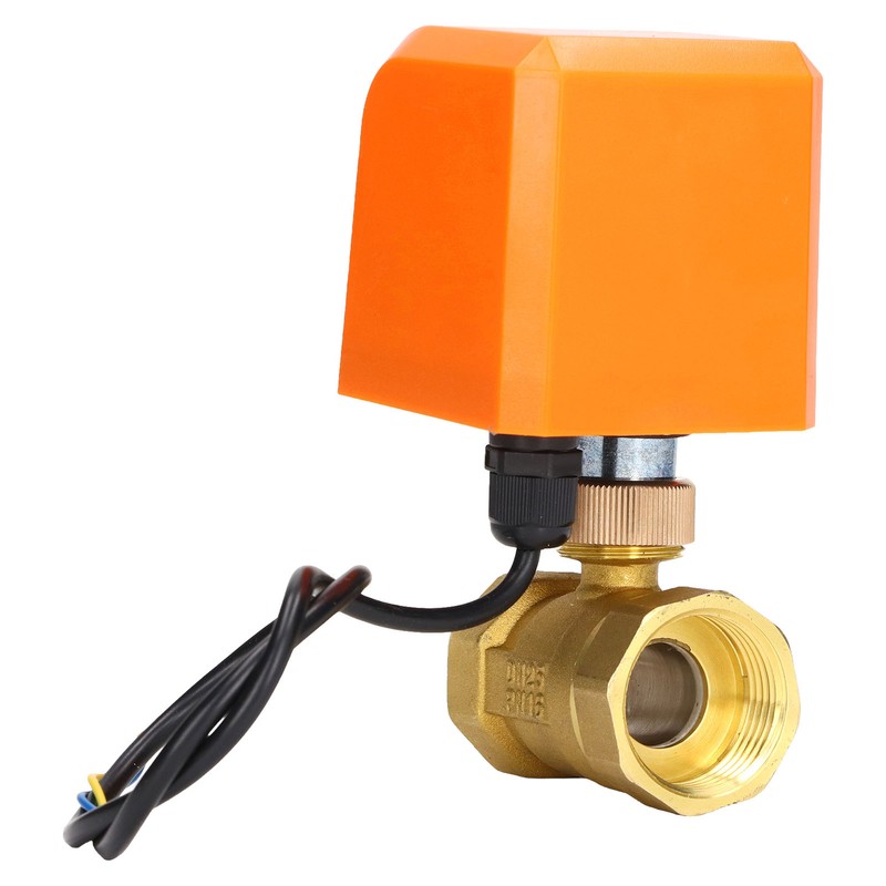 Motorized Ball Valve 2 Wire 2 Way Normally Open DN25