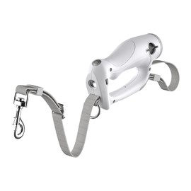 5.3ft Heavy-Duty Dog Leash for Large Dogs with Built-in Poop Bag Dispenser, Tangle-Free Design, Anti-Slip Handle & Strong Nylon