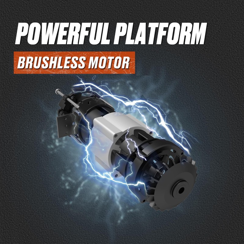 SENIX PAX2125-M2-0 X2 20 Volt Max* 5-Inch Brushless Angle Grinder