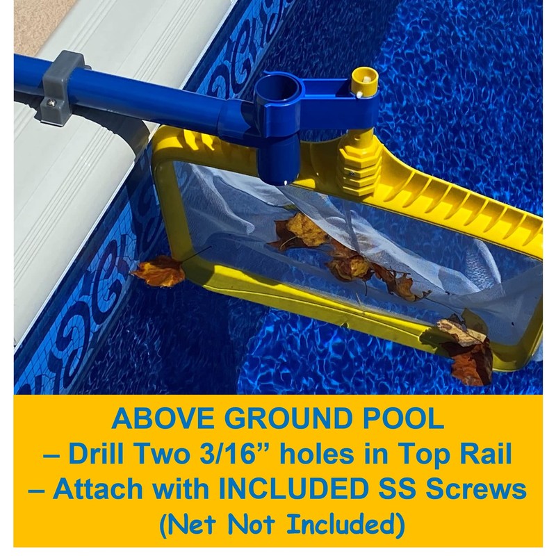 Leaf Bone - Above Ground Pool Leaf Skimmer Kit (Net