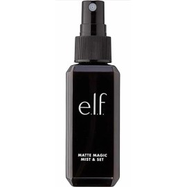 E.l.f. Matte Magic Must & Set, Fijador De Maquillaje En Spra Tono Del Primer Transparente