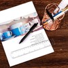 LUTER 10 PACK Clear Plastic Ruler 20cm 8inch Straight Ruler