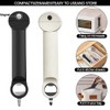 2PCS Adjustable Stainless Steel Bottle Opener, 2.5–9.5cm Multi-Function Can Opener