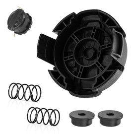 DWO1DT995 - Piezas de repuesto para cabezal de recortadora de malezas Dewalt compatible con cabezal de recortadora de hilo Dewalt con resorte y tapa Weedeater, tapa de repuesto para recortadora de cuerdas Dewalt DCST922