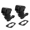 A ABSOPRO Windshield Washer Nozzle 55157319AA Wiper Jet Plastic (Set