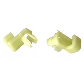 DELPA 2 pcs of = Front Door Handle Inside Left Snap Rod End Clip for Honda or Acura