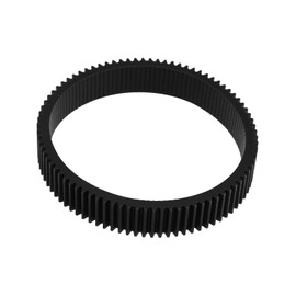 SG Store Seamless Focus Ring Focus Ring Focus Gear Ring for Lenses with 67-74 mm Diameter Focus Ring Standard 0.8 Mod 360° Rotation Focus Gear Video Camera Lens Accessories Black