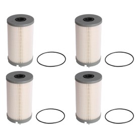 4 Pack K37-1004 Fuel Filter Fits for Peterbilt for Paccar MX13, Fits for Kenworth, Fits for Cummins ISX15 Engines 2010-2014, Fuel Filter Element Replaces# PF9928 K371004 L5094F