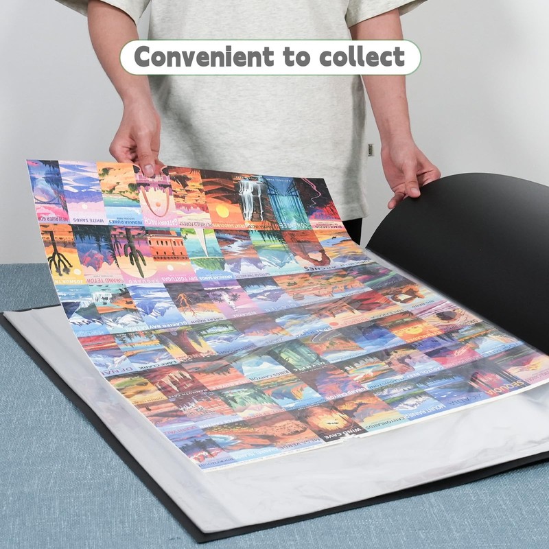 ALL4JIG Puzzle Saver – 96-Pack Puzzle Glue Sheets for 1000-3000