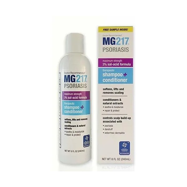 Mg217 Psoriasis 3% Ácido Salicílico Champú Y Acondicionador