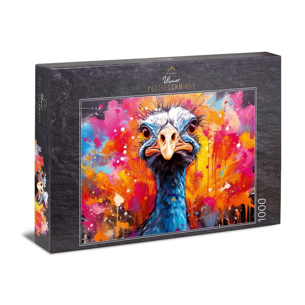 Ulmer Puzzleschmiede - Funny Animal Puzzle Bird Game - Bird