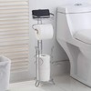 SunnyPoint Bathroom Heavyweight Toilet Tissue Paper Roll Storage Holder Stand