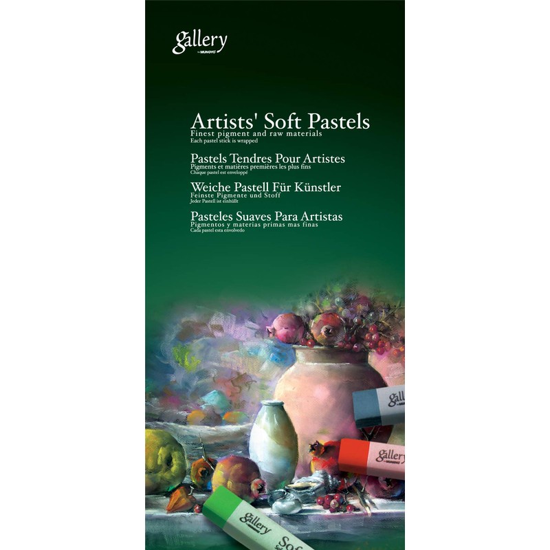 Gallery Soft Pastel Set, Thickness 1 cm, L: 6,5 cm,