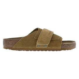 Birkenstock Kyoto Suede Unisex Shoes Size 10, Color: Corduroy Cork Brown-Brown