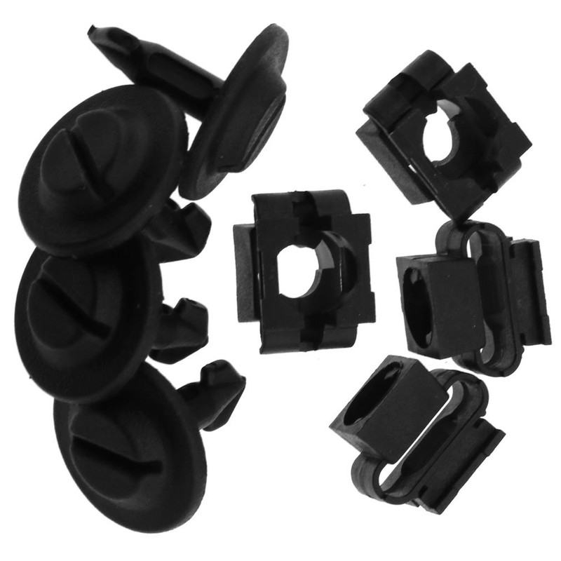 YINETTECH Undertray Guard Engine Under Cover Fixing Fitting Clips Kit