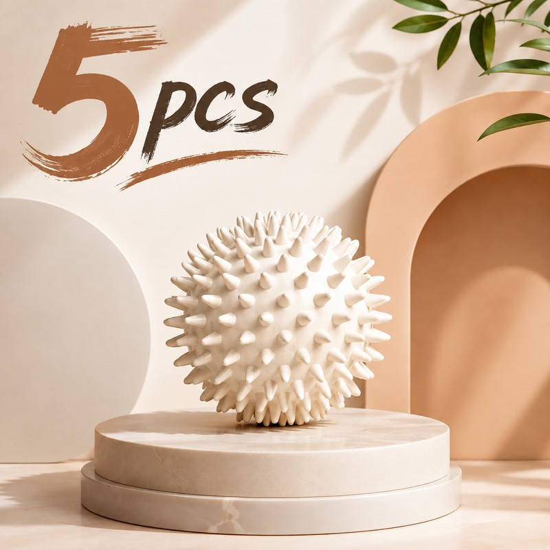 5 Pcs Spiky Massage Ball for Muscle Massage – Firm