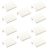 Blankett Jane Ral 9003 Screw Back Handle 50 mm White