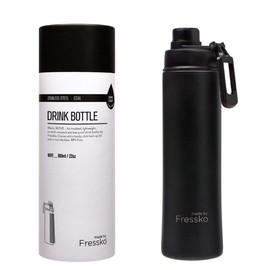 Fressko Insulated Stainless Steel Bottle Sip Lid 660ml, Coal