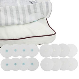 Acoser Comforter Clips, Corner Holders, Duvet Cover, Snap Fastener, Fits All Thick Quilts and Duvets, Keep Your Duvet in Cover (Pack of 16)