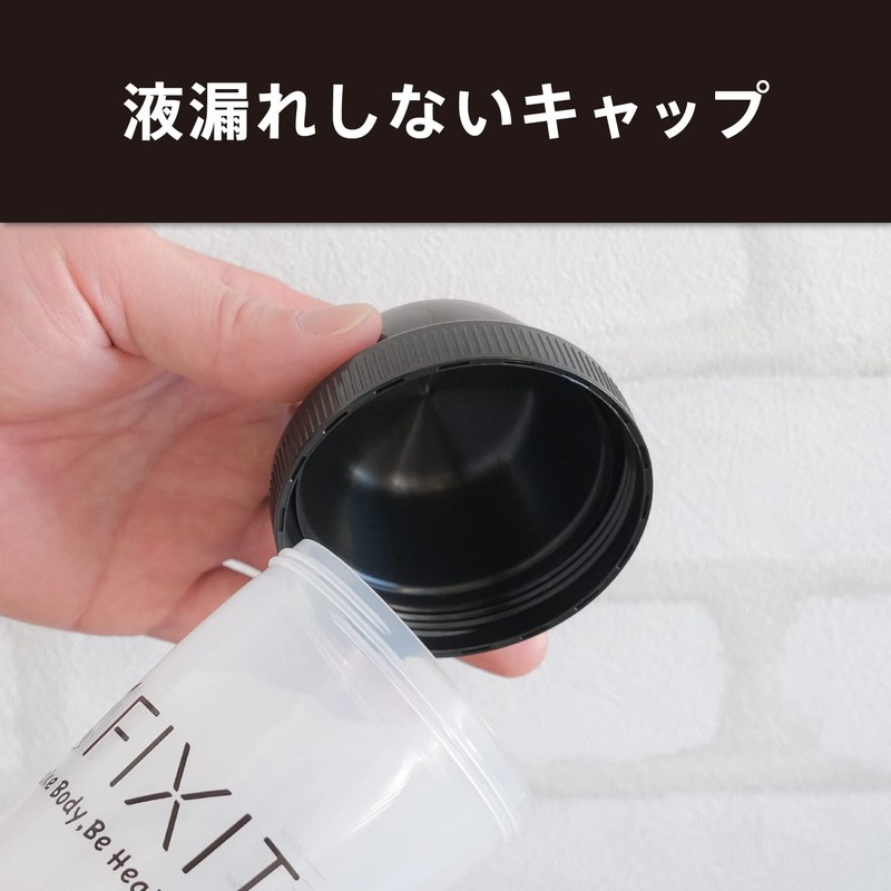 FIXIT Protein Shaker, 10.1 fl oz (300 ml), Whey Protein