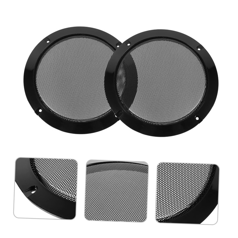 Operitacx 2pcs Speaker Protector Cover Durable Speaker Grill Case Decorative