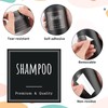 Segbeauty Soap Dispenser Labels, 18pcs Bathroom Waterproof Labels for Bottles,