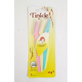 Unbranded 3pcs Portable Eyebrow Trimmer Hair Remover Set Women Face Razor Eyebrow Trimmers