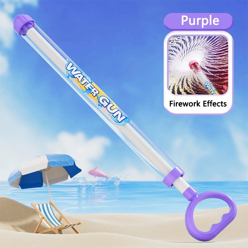 Firework Spray Water Gun for Summer Outdoor Play – Pull-Out