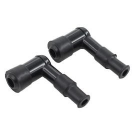 ApplianPar 10Pcs 90 Degree Resistor Spark Plug Cap Boot Cover for ATV Motorcycle Snowmobile