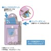 Kutsuwa TR122BL Wallet with Coin Pocket, Blue