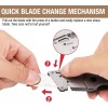 WORKPRO Folding Utility Knife Stainless Steel Head & Liner Lock