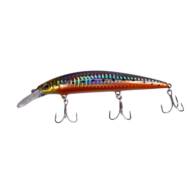 Momo Lure, Heavy Minnow, 110S, 1.2 oz (36 g), Designed