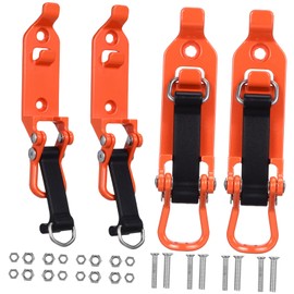 WOONEKY Overlanding Gear for Truck Car Mount Rack Shovel Holder Clamp Roof Rack Mounting Brackets