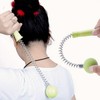 Massage stick hammer shoulder hyoja hand back massage wand massage tool Neck acupressure machine pink 5ea